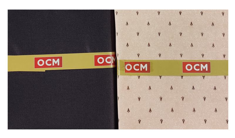 OCM  Unstitched Cotton Shirt & Trouser Fabric Printed.