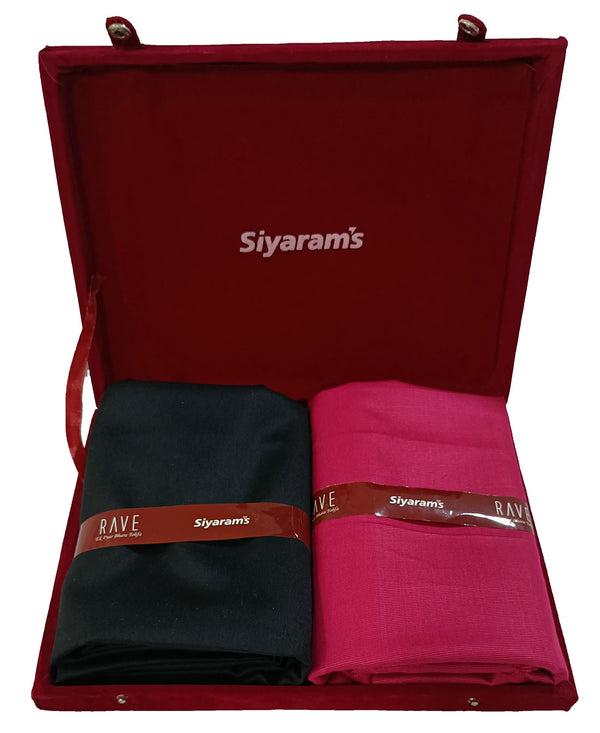 Siyaram's  Unstitched Cotton Blend Shirt & Trouser Fabric Solid-018