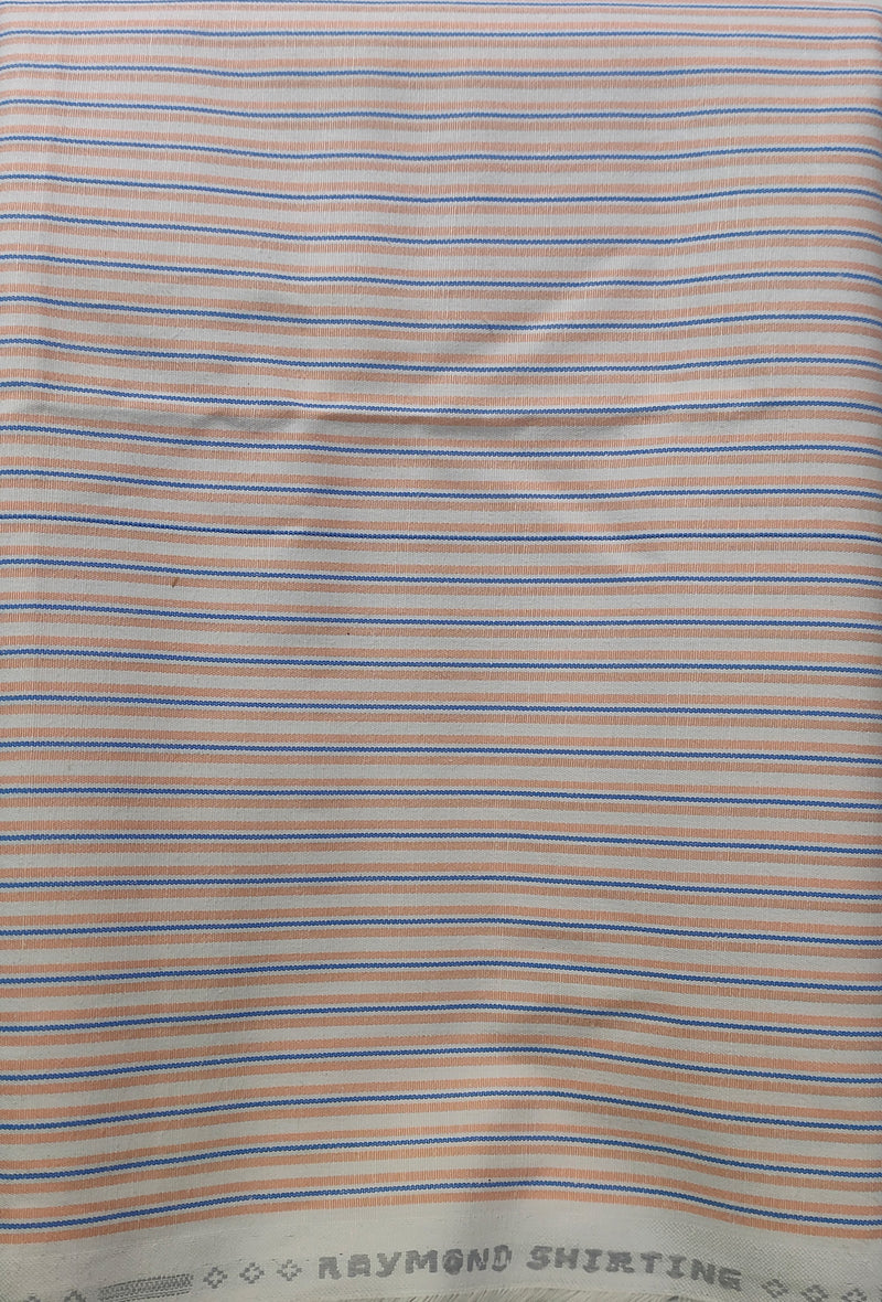 Raymond  Cotton Checkered Shirt Fabric  (Unstitched)-1019