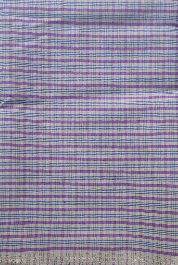 Raymond  Cotton Checkered Shirt Fabric  (Unstitched)-1020