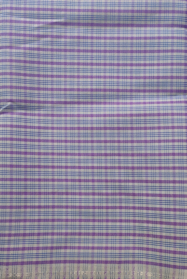 Raymond  Cotton Checkered Shirt Fabric  (Unstitched)-1020