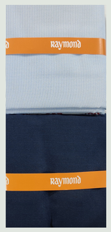Raymond  Unstitched Cotton Shirt & Trouser Fabric Solid.