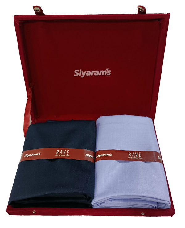 Siyaram's  Unstitched Cotton Blend Shirt & Trouser Fabric Solid-026