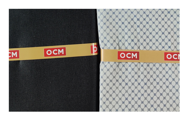 OCM  Unstitched Cotton Shirt & Trouser Fabric Printed.