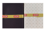 OCM  Unstitched Cotton Shirt & Trouser Fabric Printed.