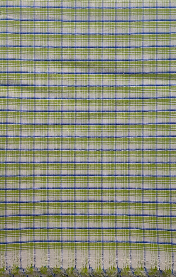 Raymond  Cotton Checkered Shirt Fabric  (Unstitched)-1028