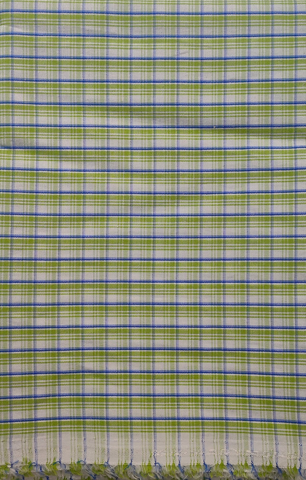 Raymond  Cotton Checkered Shirt Fabric  (Unstitched)-1028