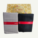 Arvind Unstitched Cotton Blend Shirt & Trouser Fabric Checkered-02