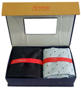 Arvind Unstitched Cotton Blend Shirt & Trouser Fabric Printed-033
