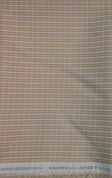 Raymond  Cotton Checkered Shirt Fabric  (Unstitched)-1035