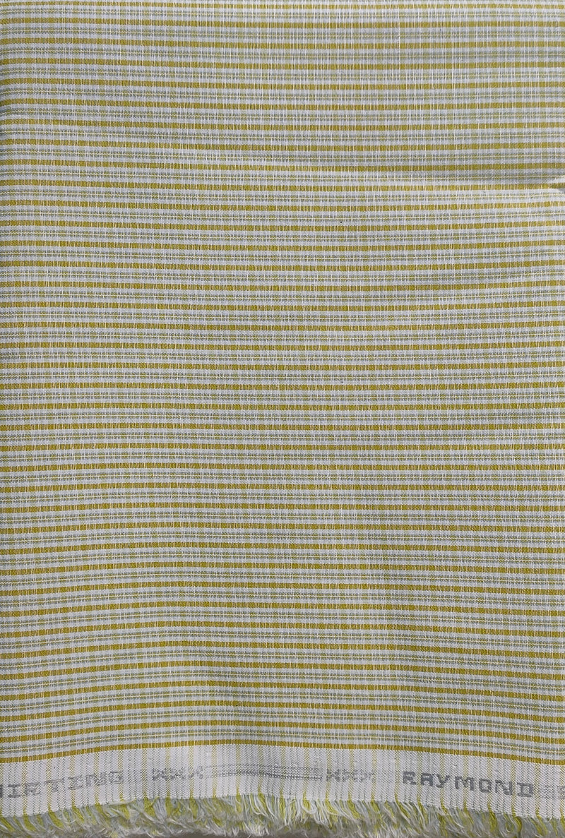Raymond  Cotton Checkered Shirt Fabric  (Unstitched)-1037