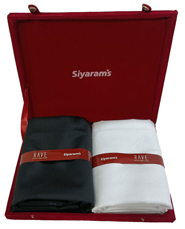 Siyaram's  Unstitched Cotton Blend Shirt & Trouser Fabric Solid-03