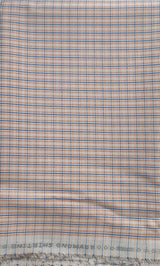 Raymond  Cotton Checkered Shirt Fabric  (Unstitched)-1041