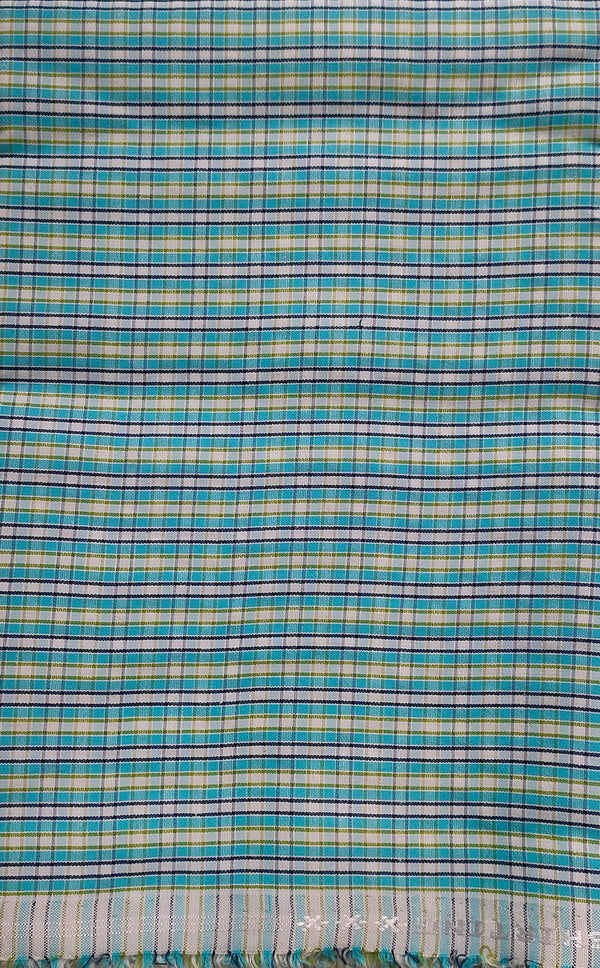 Raymond  Cotton Checkered Shirt Fabric  (Unstitched)-1042