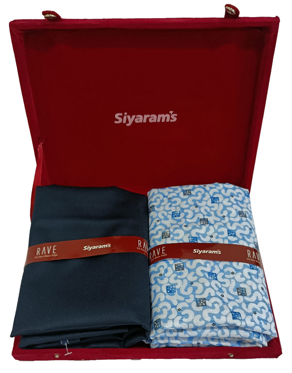 Siyaram Cotton Printed Shirt & Trouser Fabric  (Unstitched)-069