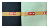 OCM  Unstitched Cotton Shirt & Trouser Fabric Checkered