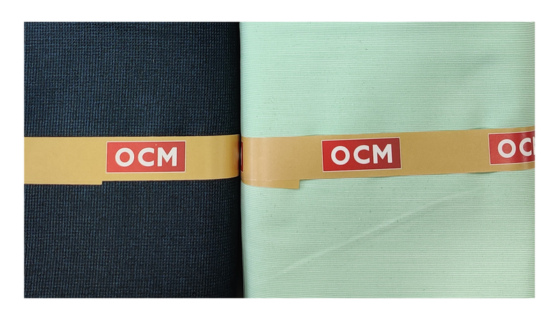 OCM  Unstitched Cotton Shirt & Trouser Fabric Checkered