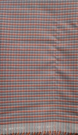 Raymond Cotton Checkered Shirt Fabric  (Unstitched)-1008