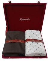 Siyaram Cotton Printed Shirt & Trouser Fabric  (Unstitched)