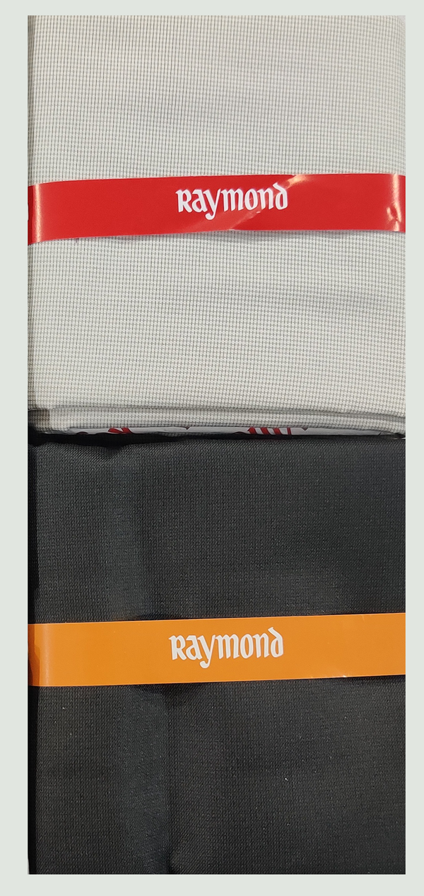 Raymond  Unstitched Cotton Shirt & Trouser Fabric Solid.