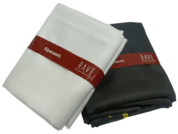 Siyaram"s Unstitched Cotton Plain Shirt & Trouser Fabric Solid.-061