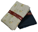 Siyaram Cotton Printed Shirt & Trouser Fabric  (Unstitched)-077
