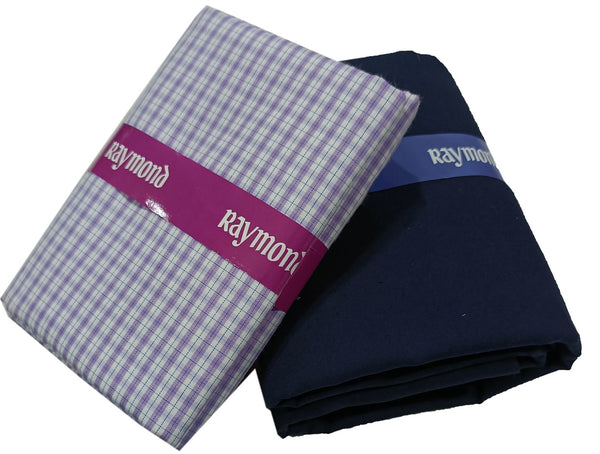 Raymond Unstitched Pure Cotton Shirt & Trouser Fabric