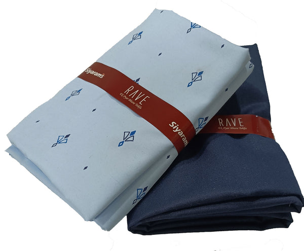 Siyaram Cotton Printed Shirt & Trouser Fabric  (Unstitched)