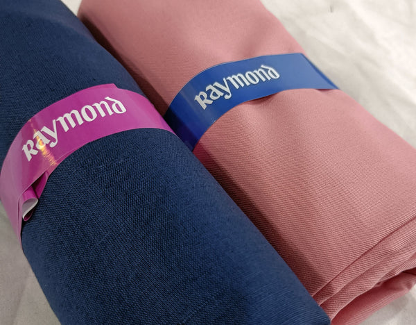 Raymond Unstitched Cotton Blend Shirt & Trouser Fabric Printed-049