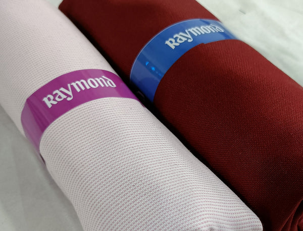 Raymond Unstitched Cotton Blend Shirt & Trouser Fabric Printed-053