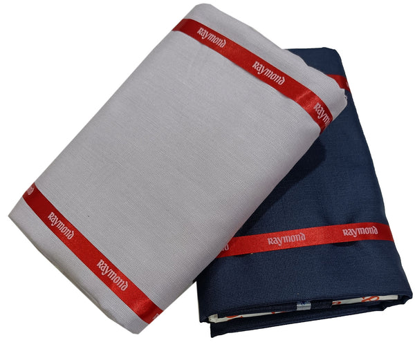 Raymond Unstitched Cotton Shirt & Trouser Fabric