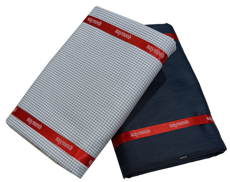 Raymond Unstitched Cotton Shirt & Trouser Fabric