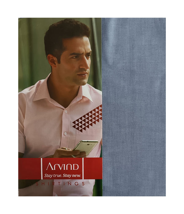 Arvind Unstitched Cotton Shirt Fabric