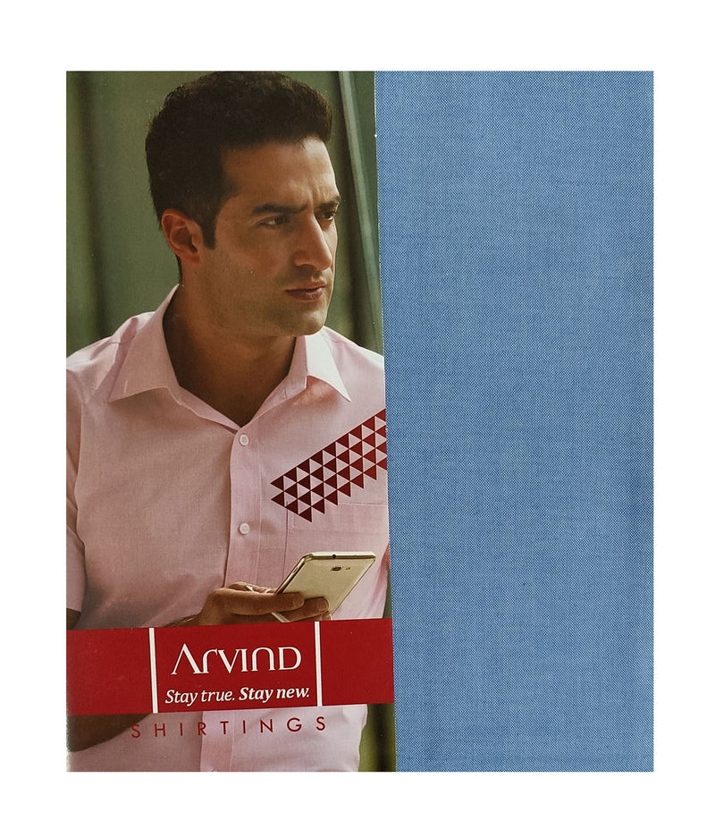 Arvind Unstitched Cotton Shirt Fabric