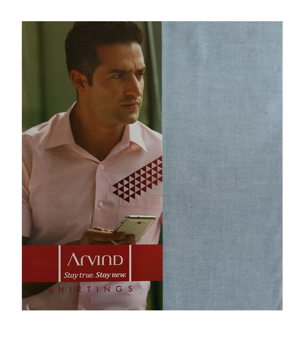 Arvind Unstitched Cotton Shirt Fabric