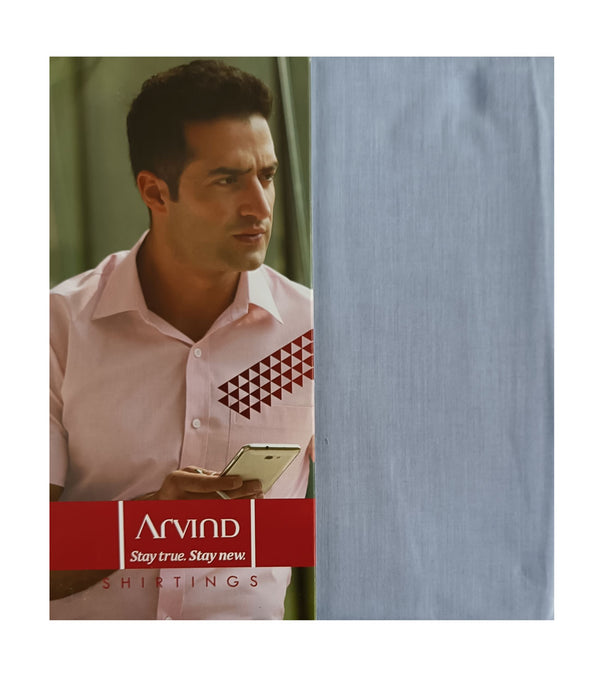 Arvind Unstitched Cotton Shirt Fabric