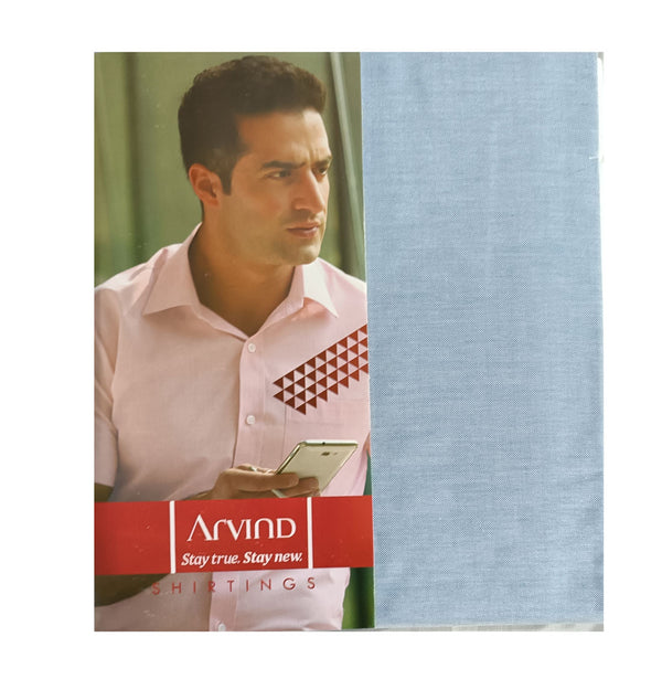 Arvind Unstitched Cotton Shirt Fabric