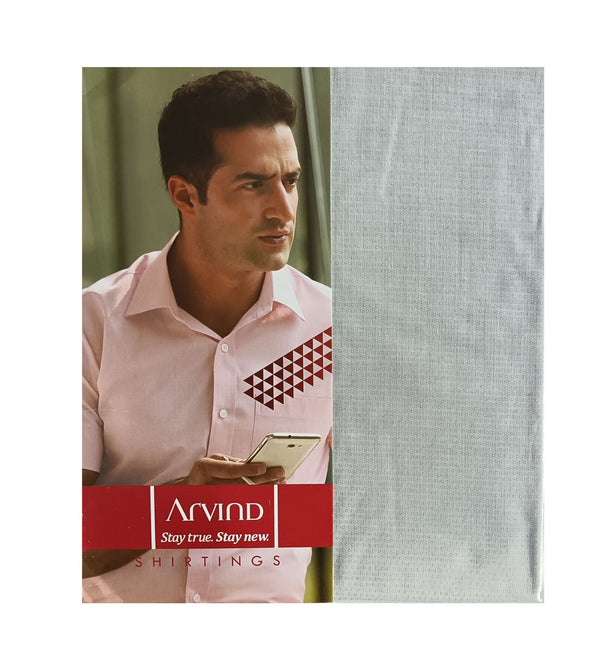 Arvind Unstitched Cotton Shirt Fabric