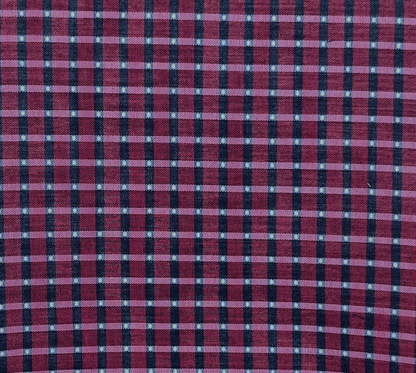 VIMAL  Unstitched Checkered Cotton Shirt Fabric