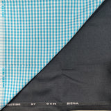 OCM Men's Cotton Shirt & Poly Viscose Trouser Fabric Combo Unstitched (Free Size) OCMSARKAR-0015