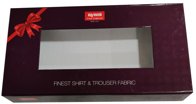 Raymond Cotton Printed Shirt & Trouser Fabric  (Unstitched)-0052