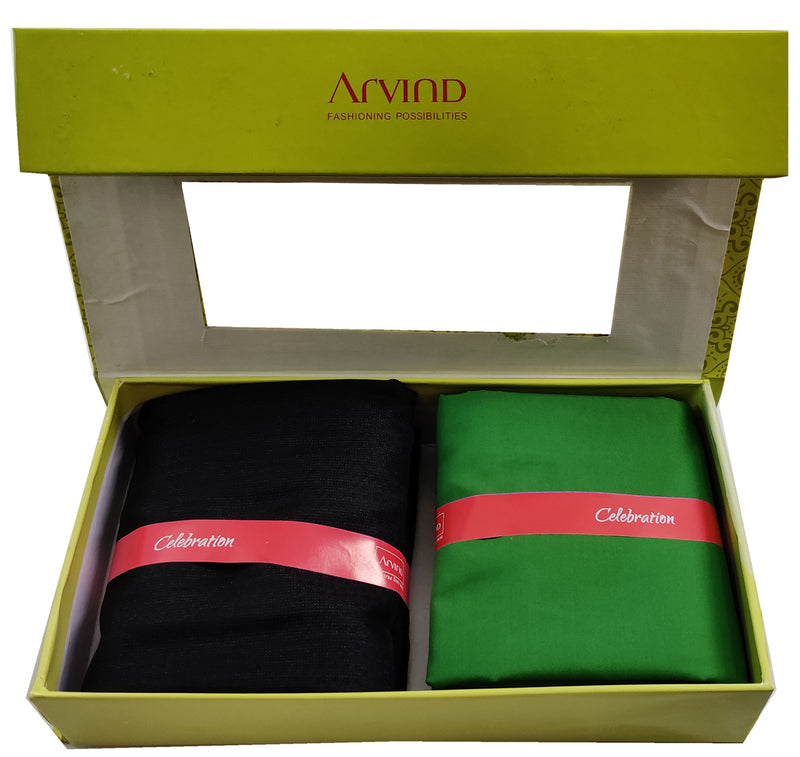 Arvind Pure Cotton Solid Shirt & Trouser Fabric (Unstitched)-0052