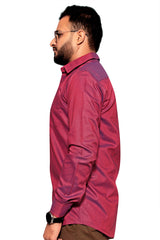 Raymond  Men Slim Fit Solid Formal Shirt-MFSHIRTR-0004