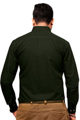 Raymond  Men Slim Fit Solid Formal Shirt-MFSHIRTR-0005