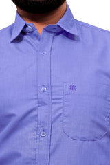 Raymond  Men Slim Fit Solid Formal Shirt-MFSHIRTR-0010