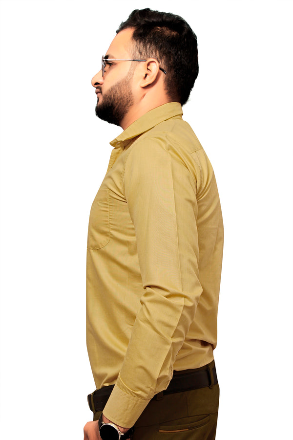 Raymond  Men Slim Fit Solid Formal Shirt-MFSHIRTR-0011