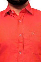 Raymond  Men Slim Fit Solid Formal Shirt-MFSHIRTR-0012
