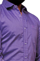 Raymond  Men Slim Fit Solid Formal Shirt-MFSHIRTR-0014