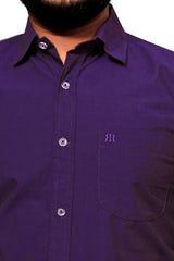 Raymond  Men Slim Fit Solid Formal Shirt-MFSHIRTR-0015