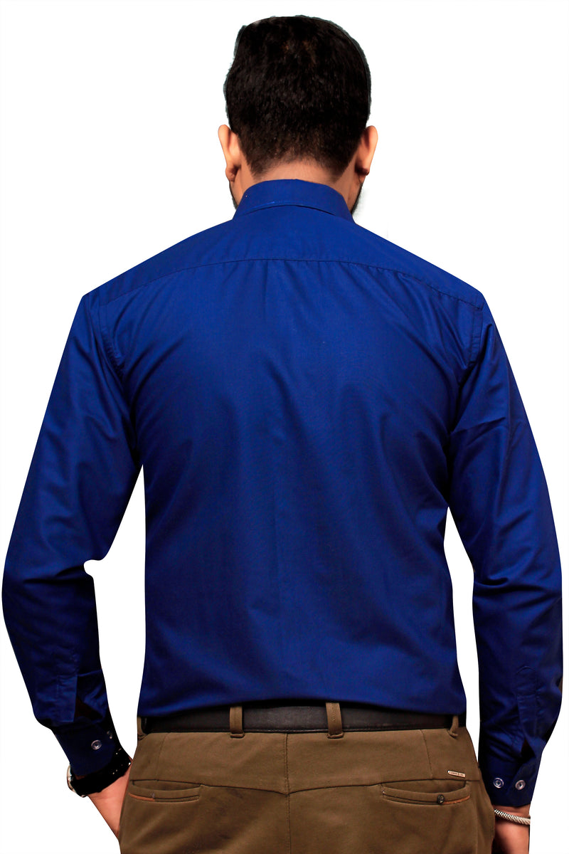 Raymond  Men Slim Fit Solid Formal Shirt-MFSHIRTR-0020